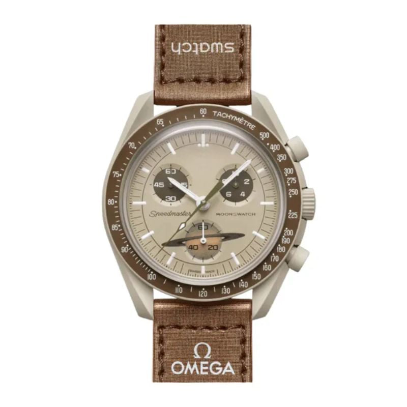 Speedmaster MoonSwatch “Mission to Saturn"