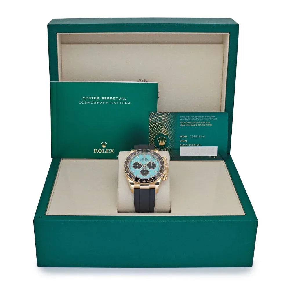 Daytona 126518LN “Turquoise Blue”
